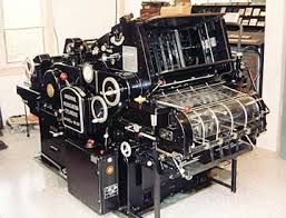 Heidelberg KSBA Cylinder Press